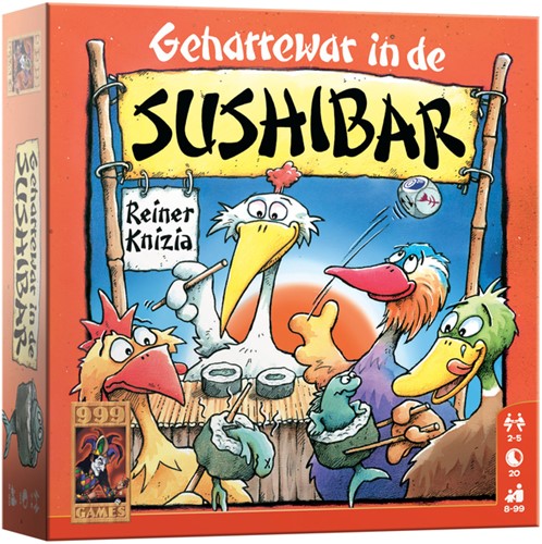 Dobbelspel Geharrewar in de Sushibar 1 Stuk
