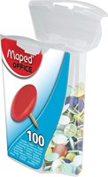 Punaises Maped kleur 100st-2