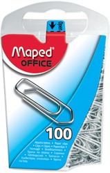 Paperclip Maped Office 25mm 100 stuks zilver 100 Stuk