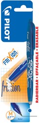 Rollerpen PILOT friXion BL-FR7 M blister blauw 1 Stuk