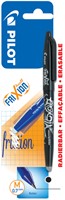 Rollerpen PILOT friXion BL-FR7 M blister zwart 1 Stuk