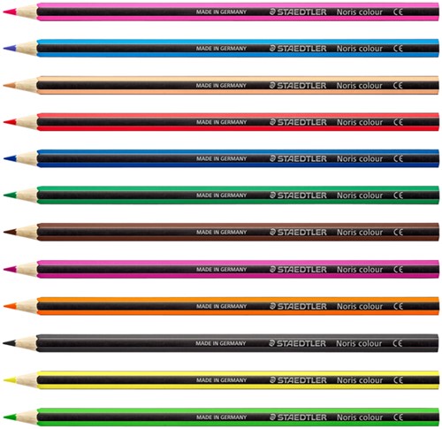 Kleurpotlood Staedtler Noris 185 blauw 1 Stuk-2