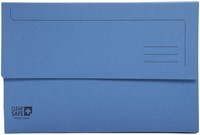 Pocketmap Exacompta CleanSafe A4 400gr blauw 5 Stuk