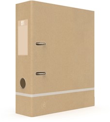 Ordner Oxford Touareg A4 80mm karton naturel/wit 1 Stuk