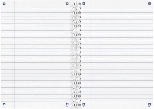 Spiraalblok Oxford Touareg A5 lijn 160pagl assorti 1 Stuk-3