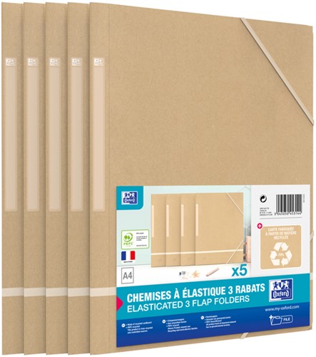 OXFORD Touareg elastomap A4 karton pak 5 5 Stuk-2