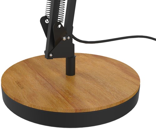 Bureaulamp Unilux Baya led bamboe zwart 1 Stuk-2