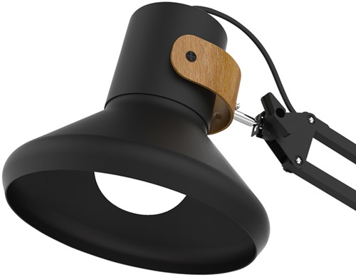 Bureaulamp Unilux Baya led bamboe zwart 1 Stuk-3