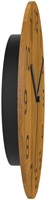 Wandklok Unilux Palma bamboe zwart 1 Stuk-2