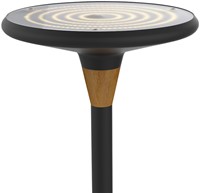 Vloerlamp Unilux Baly led bamboe zwart 1 Stuk-3