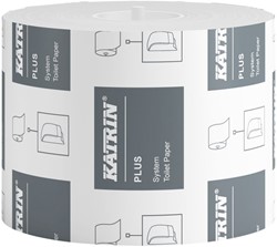 Toiletpapier Katrin Plus systeemrol 2laags 96m wit 36 Rol