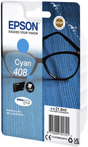 Inktcartridge Epson T09K240 408L blauw 1 Stuk