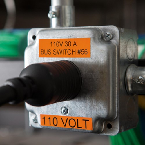 Labelprinter Dymo Rhino 6000+ abc 24mm geel 1 Stuk-1