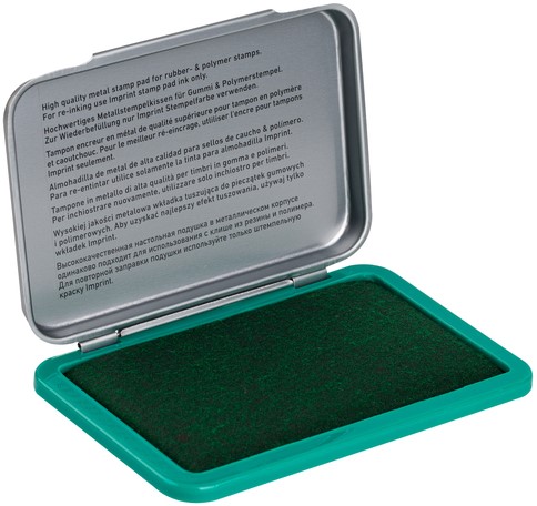 Inktkussen Trodat metaal 9051M 90x50mm groen 1 Stuk-2