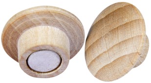 Magneet Legamaster hout 5 stuks 5 Stuk-2