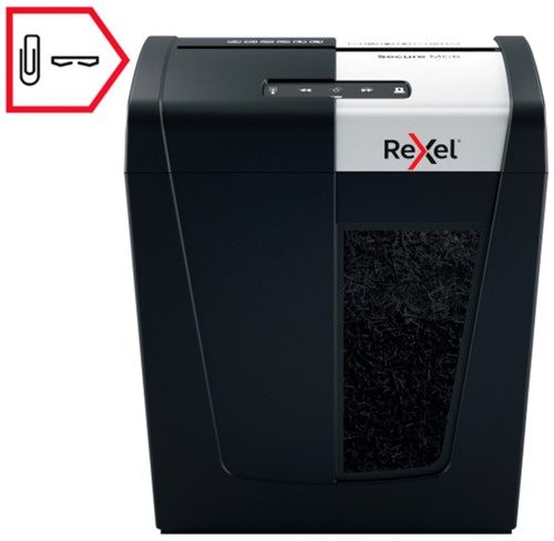 Papiervernietiger Rexel Secure MC6 P5 2x15mm 1 Stuk-2