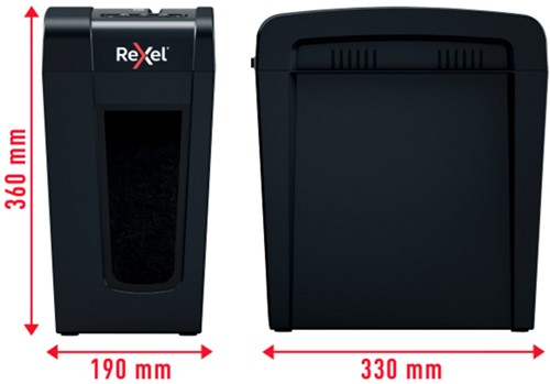 Papiervernietiger Rexel Secure X8-SL P4 4x40mm 1 Stuk-3