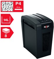 Papiervernietiger Rexel Secure X8-SL P4 4x40mm 1 Stuk-1
