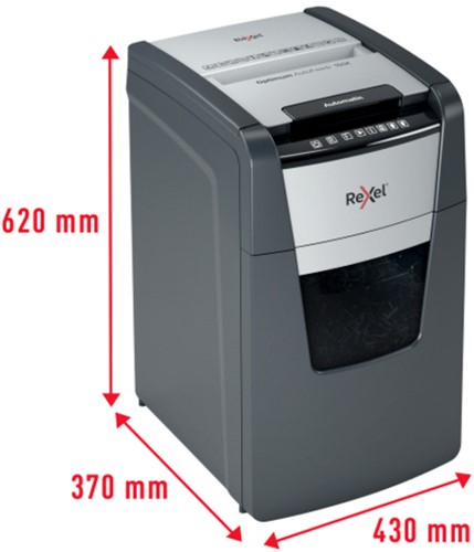 Papiervernietiger Rexel Optimum Auto 150X 4x28mm 1 Stuk-1