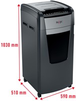 Papiervernietiger Rexel Optimum Auto 600X 4x30mm 1 Stuk-1