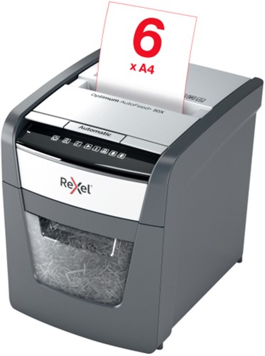 Papiervernietiger Rexel Optimum Auto 50X 4x28mm 1 Stuk-3