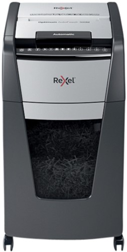 Papiervernietiger Rexel Optimum Auto 300M 2x15mm 1 Stuk