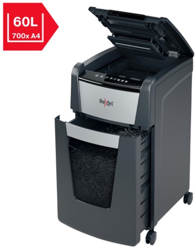 Papiervernietiger Rexel Optimum Auto+ 225M P5 snippers 2x15mm-4
