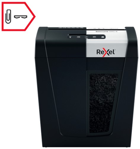 Papiervernietiger Rexel Secure MC4 P5 2x15mm 1 Stuk-2