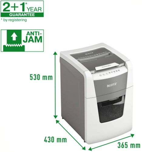 Papiervernietiger Leitz IQ Small Office 100 4x28mm 1 Stuk-3