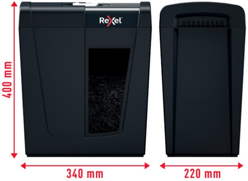 Papiervernietiger Rexel Secure X10 P4 4x40mm 1 Stuk-3
