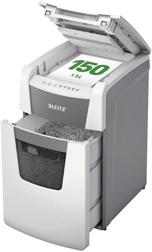Papiervernietiger Leitz IQ Auto+ Office 150 P5 snippers 2x15mm-3