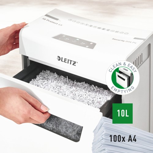 Papiervernietiger Leitz IQ Protect Premium 6x 1 Stuk-1