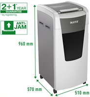 Papiervernietiger Leitz IQ Auto Pro 600 4x28mm 1 Stuk-3