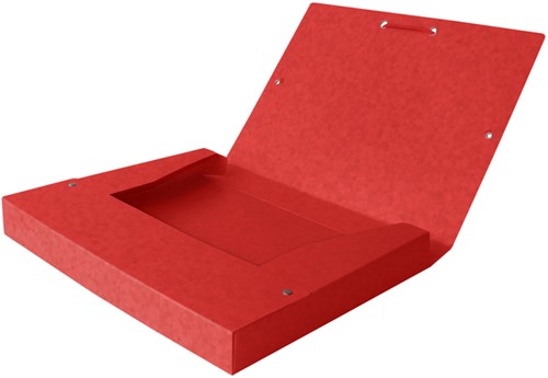 Elastobox Oxford Top File+ A4 40mm rood 1 Stuk-2