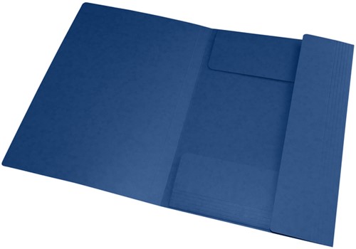 Elastomap Oxford Top File+ A4 donker blauw 1 Stuk-2