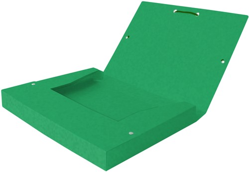 Elastobox Oxford Top File+ A4 40mm groen 1 Stuk-2