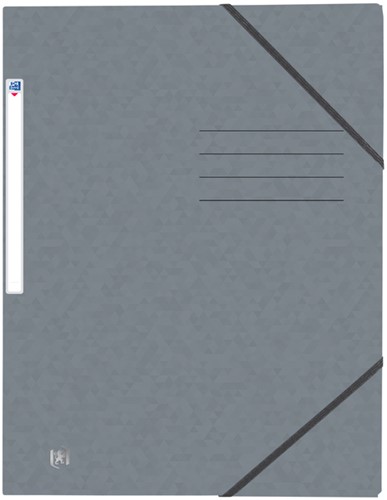 Elastomap Oxford Top File+ A4 grijs 1 Stuk