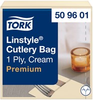 Pochette Tork Linstyle Premium 1laags crème 50 Stuk