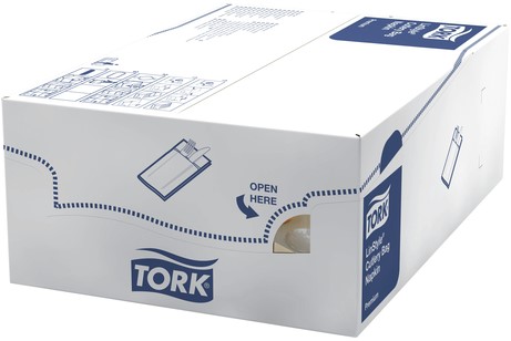 Pochette Tork Linstyle Premium 1laags crème 50 Stuk-3