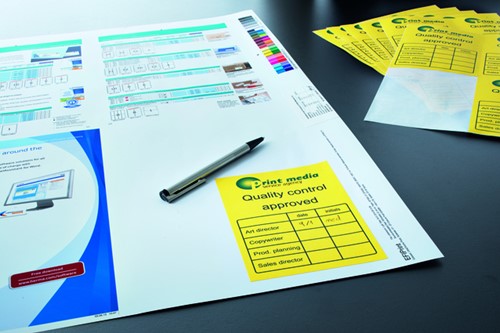 Etiket HERMA 4496 199.6x143.5mm geel 40st 20 Vel-1