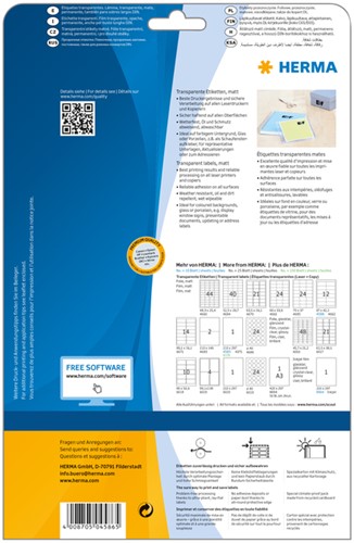 Etiket HERMA 4586 97x42.3 weerbest transp mt 120st 10 Vel-3