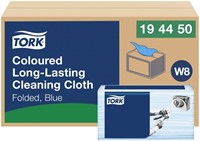 Reinigingsdoek Tork W8 Premium 1laags blauw 40 Vel-5