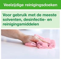 Reinigingsdoek Tork W8 Premium 1laags rood 40 Stuk-3