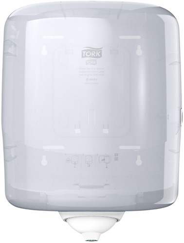 Poetspapierdispenser Tork M4 Reflex Performance wit 473190