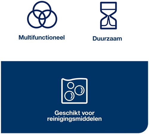 Reinigingsdoek Tork W8 Premium 1laags geel 40 Stuk-3