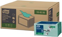 Reinigingsdoek Tork W8 Premium 1laags groen 40 Vel-2