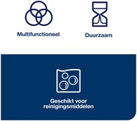 Reinigingsdoek Tork W8 Premium 1laags groen 40 Stuk-4