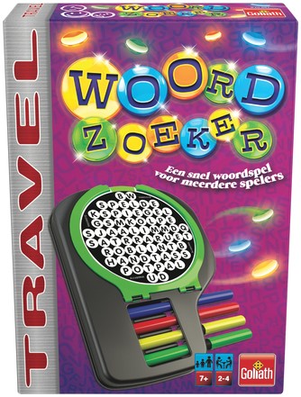 Spel Woordzoeker reiseditie 1 Doos