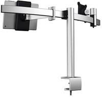 Monitorarm Durable met klem voor 1 scherm en 1 tablet-2