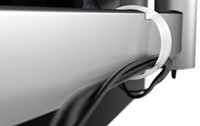 Monitorarm Durable met bladdoorvoer voor 1 scherm en 1 tablet-3
